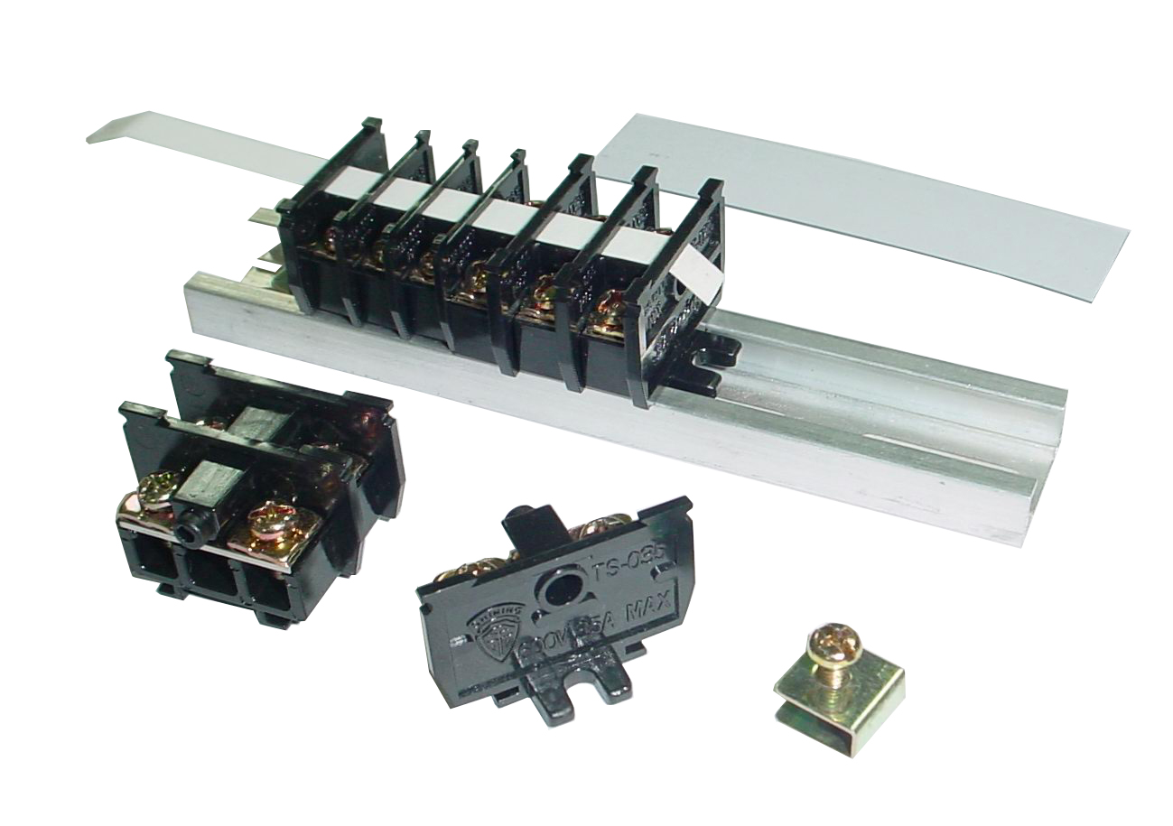  TS Series 25mm Rail Cassette Type Terminal Connectors